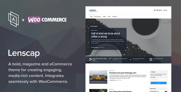 Lenscap v1.3.2 – WordPress Magazine & eCommerce Theme