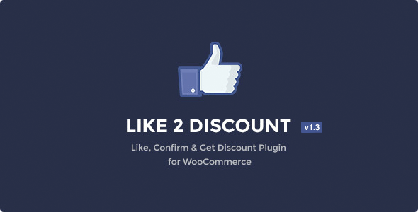 Like 2 Discount v1.3.1 – WordPress Like, Coupons & Discount Plugin