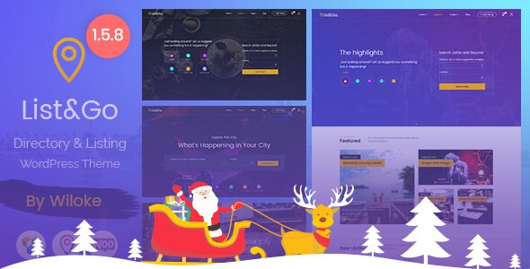 ListGo v1.5.7.1 – Directory & Listing WordPress Theme