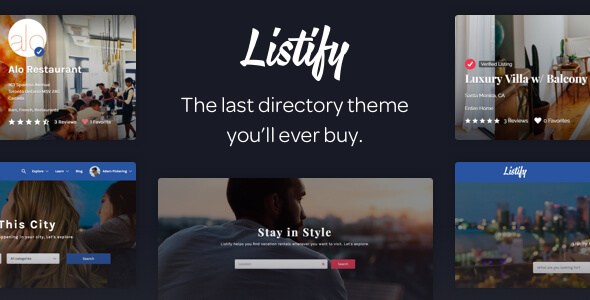 Listify v2.4.4 – Responsive WordPress Directory & Listing Theme