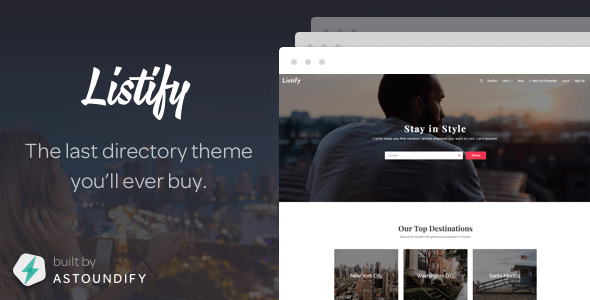 Listify v1.10.0 – Responsive WordPress Directory Theme