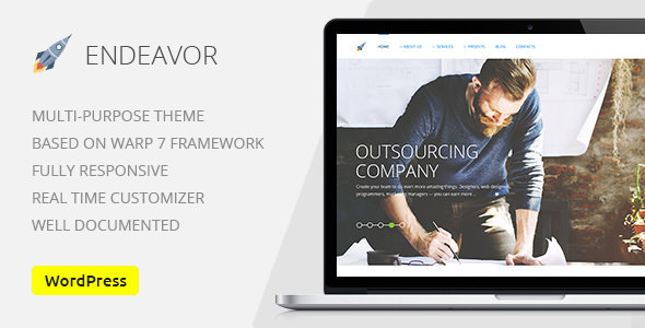 ENDEAVOR V1.5 - MULTIPURPOSE IT COMPANY BUSINESS, FINANCE THEME