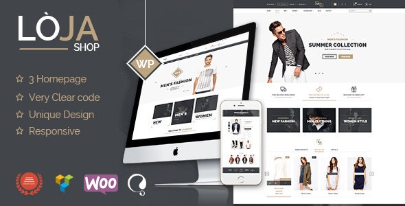 Loja v1.1.9 – Responsive WooCommerce WordPress Theme