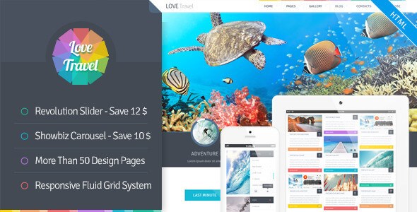 Love Travel v3.0 – Creative Travel Agency WordPress theme