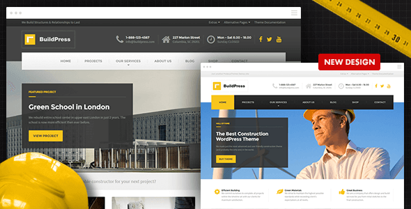 BUILDPRESS V4.0.2 - WP THEME FOR CONSTRUCTION BUSINESS