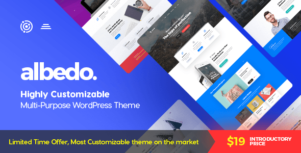 ALBEDO V1.0.2 - HIGHLY CUSTOMIZABLE MULTI-PURPOSE THEME