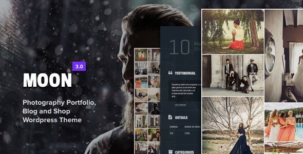 MOON v3.1 – Photography Portfolio, Blog & Shop for Creatives