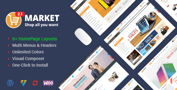 Market v2.2.0 – Shopping WooCommerce WordPress Theme