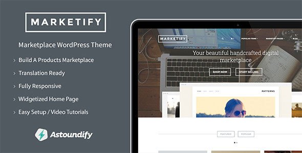 Marketify v2.3.0 – Digital Marketplace WordPress Theme