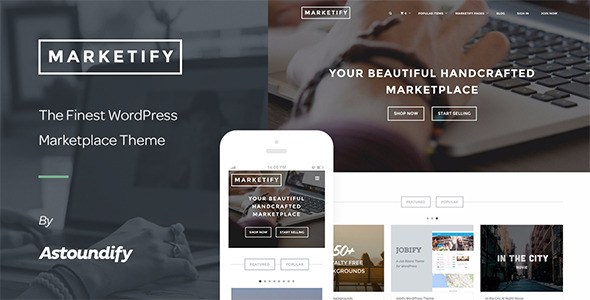 Marketify v2.9.0 – Responsive Digital Marketplace WP Theme