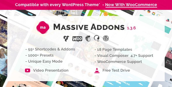 Massive Addons for Visual Composer v1.3.6 WP Plugin