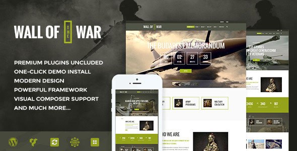 Military v1.2 – Veterans & Military Service Theme