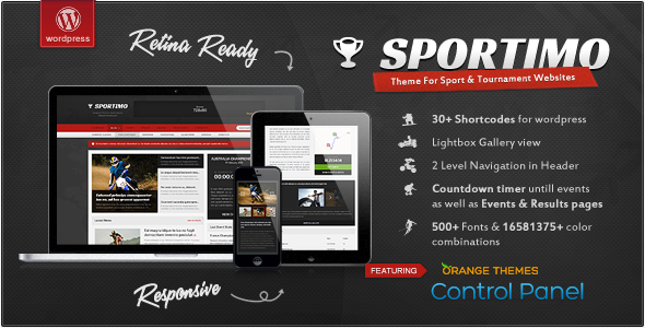 SPORTIMO V1.3.0 - THEMEFOREST SPORT & EVENTS MAGAZINE THEME