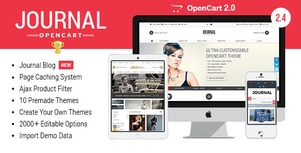 JOURNAL V2.4.5 - ADVANCED OPENCART THEME FRAMEWORK