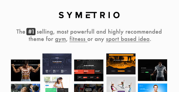 SYMETRIO V4.8 - GYM & FITNESS WORDPRESS THEME