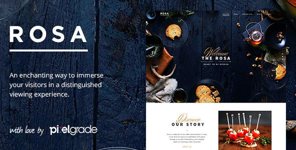 ROSA V2.1.5 - AN EXQUISITE RESTAURANT WORDPRESS THEME