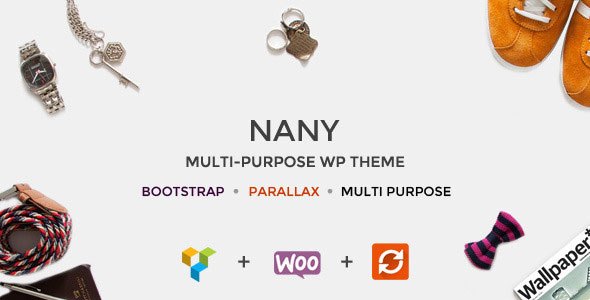 Nany v1.8 – Creative Multipurpose WordPress Theme