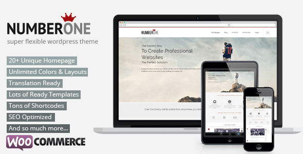 Download – NumberOne v1.2.4 – Premium Multi-Purpose/Onepage Theme