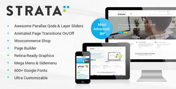 STRATA V1.9 - THEMEFOREST PROFESSIONAL MULTI-PURPOSE THEME