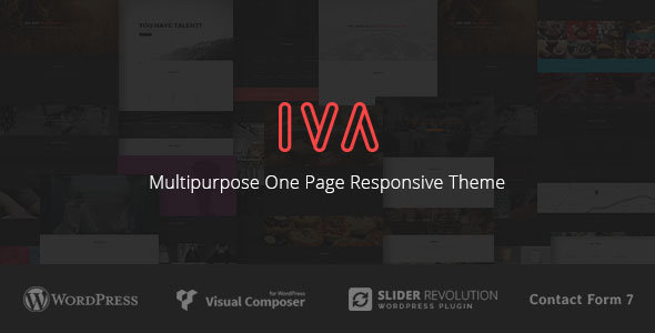 IVA - MULTIPURPOSE ONE PAGE RESPONSIVE THEME