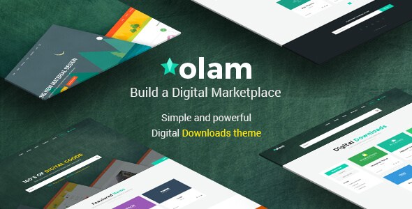 Olam v2.1 – Responsive WordPress Easy Digital Downloads Theme