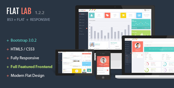 FlatLab - Themeforest Bootstrap 3 Responsive Admin Template