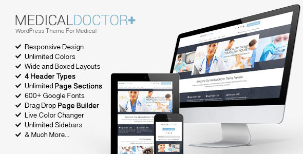 MEDICALDOCTOR V4.0 - THEMEFOREST WORDPRESS THEME FOR MEDICAL