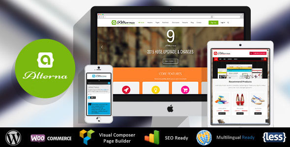 ALTERNA V9.8.1 - ULTRA MULTI-PURPOSE WORDPRESS THEME