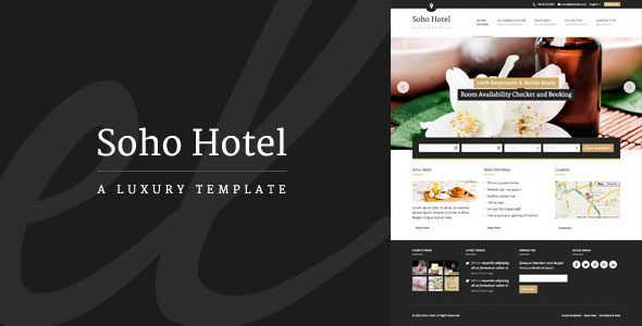 SOHO HOTEL V2.0.1 - RESPONSIVE HOTEL BOOKING WP THEME