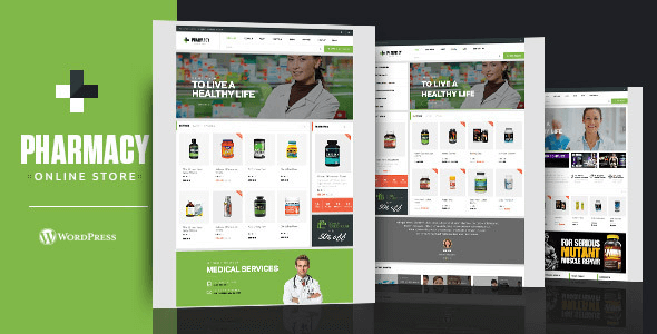 Pharmacy v1.8.7 – Responsive WordPress WooCommerce Theme