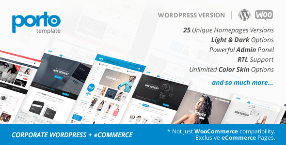 Porto v3.0.2 | Responsive WordPress + eCommerce Theme