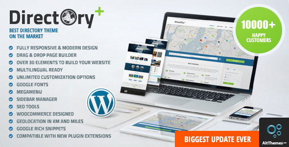 DIRECTORY PORTAL V1.34 - WORDPRESS THEME