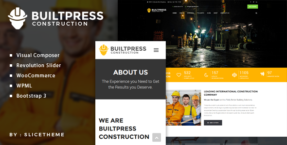 BUILTPRESS - BUILDING CONSTRUCTION WORDPRESS THEME