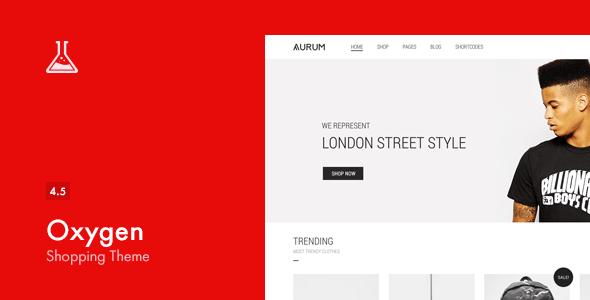 OXYGEN V4.5 - WOOCOMMERCE WORDPRESS THEME