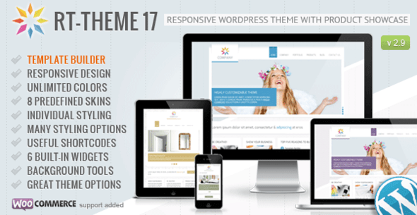 RT-Theme 17 v2.9.8.1 – Responsive WordPress Theme for Product Showcase