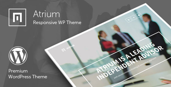 ATRIUM V2.1 - RESPONSIVE ONE PAGE WORDPRESS THEME