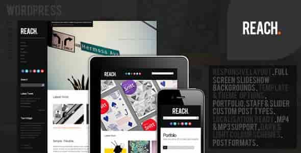 Reach v3.6 – Responsive Business Portfolio WordPress Theme