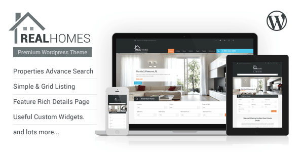 Real Homes v2.5.2 – WordPress Real Estate Theme