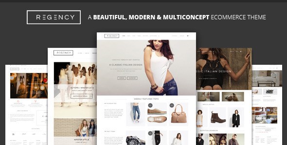 Regency v1.4.2 – A Beautiful & Modern E-Commerce WordPress Theme