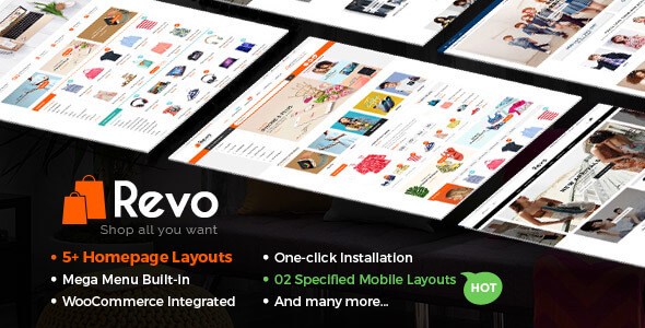 Revo v1.2.0 – Multi-Purpose WooCommerce WordPress Theme