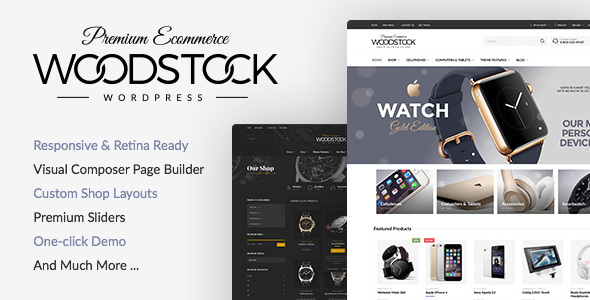 WOODSTOCK V1.8 - RESPONSIVE WOOCOMMERCE THEME