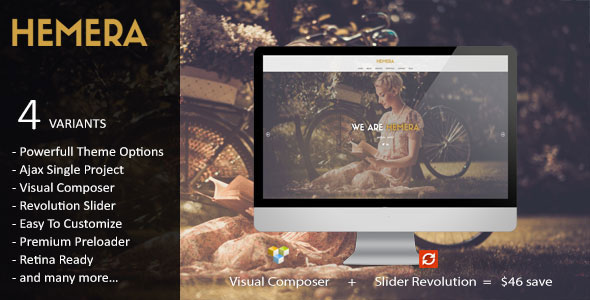 HEMERA - RESPONSIVE MULTIPURPOSE WORDPRESS THEME