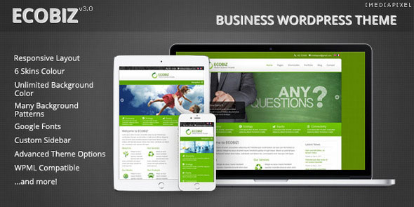 ECOBIZ V3.0 - BUSINESS WORDPRESS THEME
