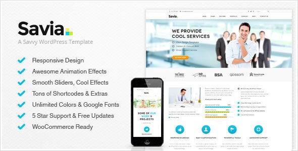 Savia v1.3 – Responsive Multi-Purpose WordPress Theme