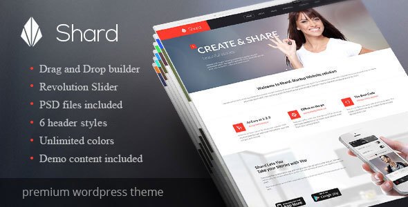 Shard v1.0 – Multipurpose Business Parallax WordPress Theme