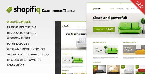 Shopifiq v2.4.0 – Responsive WooCommerce WordPress Theme