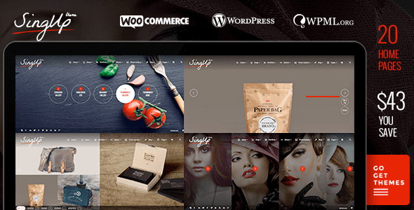 SignUp v1.1 – Portfolio Photography WordPress Theme