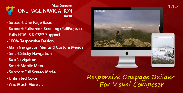 Smart One Page Navigation v1.1.7 – Addon For Visual Composer