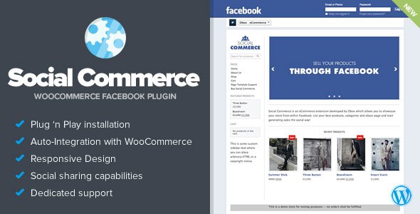 Social Commerce v1.3.6 – WooCommerce Facebook Plugin