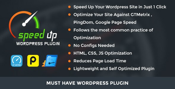 Speed Up v1.0.0 – Premium WordPress Plugin